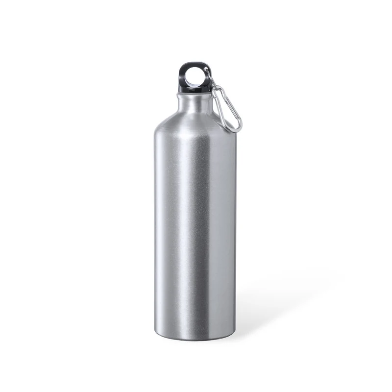 Bidón Deportivo de Aluminio con Mosquetón Alwey 1L