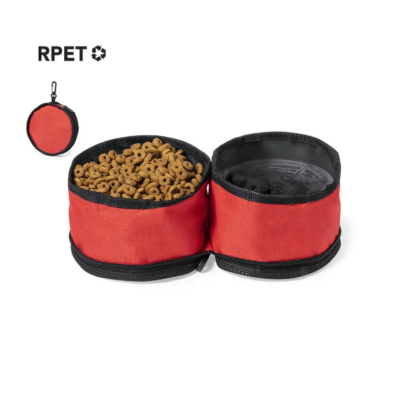Bowl Comedero Portátil para Mascotas Ecológico en rPET Reciclado Keken