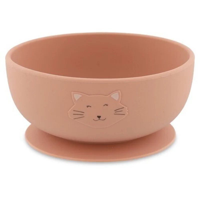 Bol de silicona con ventosa Gato (Mrs. Cat) - Trixie