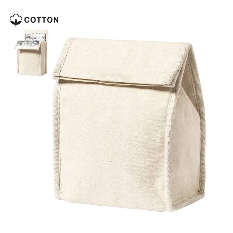 Bolsa Térmica Sostenible de Algodón con Interior de Aluminio Bromir