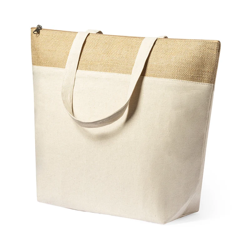 Bolsa Térmica de Yute y Algodón Isotérmica Linax