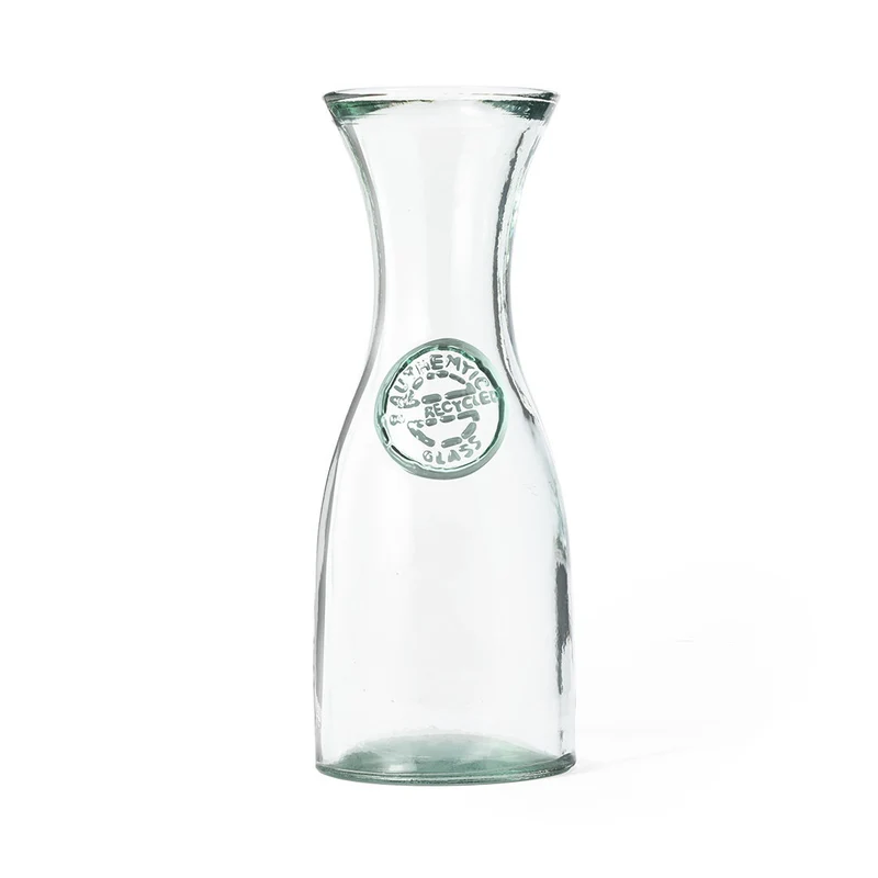 Botella Ecológica de Vidrio Reciclado Certificado GRS Zaslet 800 ml