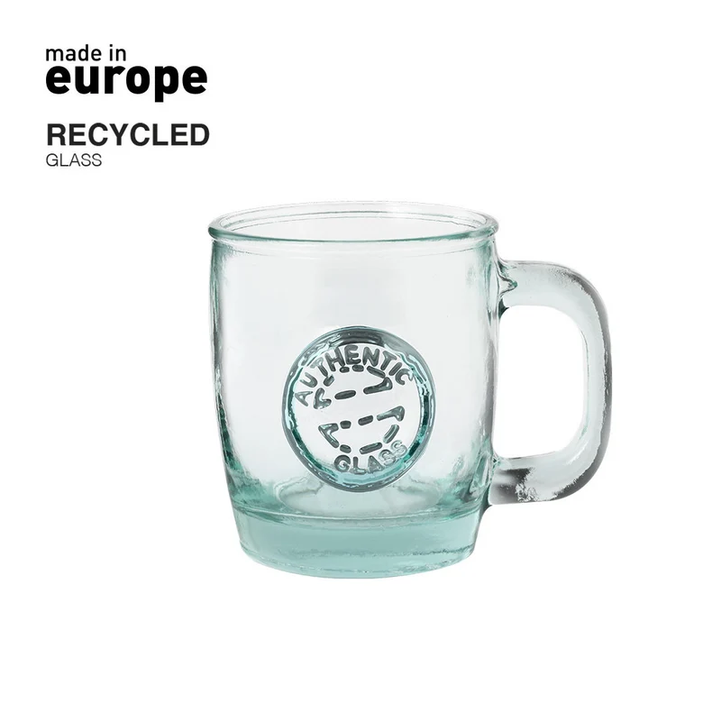Taza Jarra Ecológica de Vidrio Reciclado Certificado GRS Chantir 400 ml