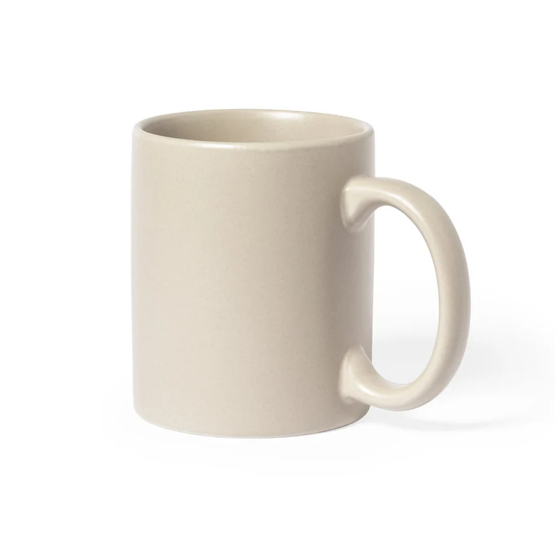 Taza Cerámica Color Natural Malik 370ml