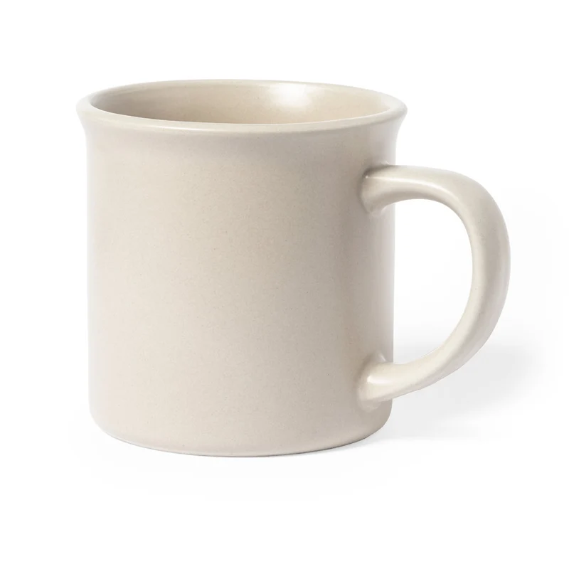 Taza de Cerámica de Color Natural Byren 300ml