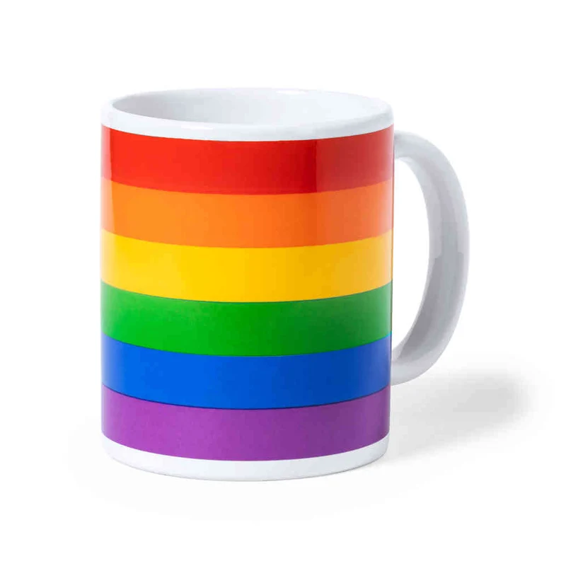 Taza Cerámica Sostenible Orgullo Rainbow Mercurik