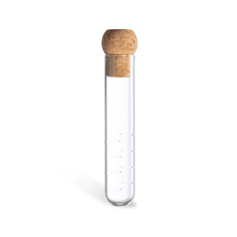 Infusor para Té Sostenible de Cristal Reutilizable y Tapón Hanay