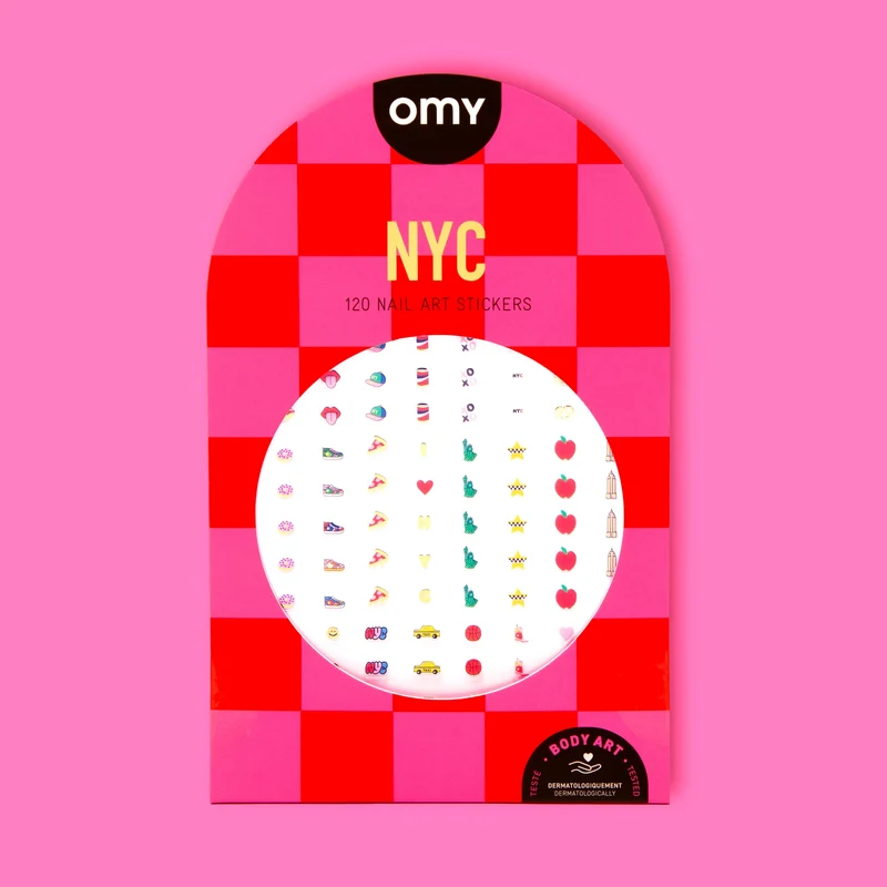 Pegatinas para uñas NYC - OMY