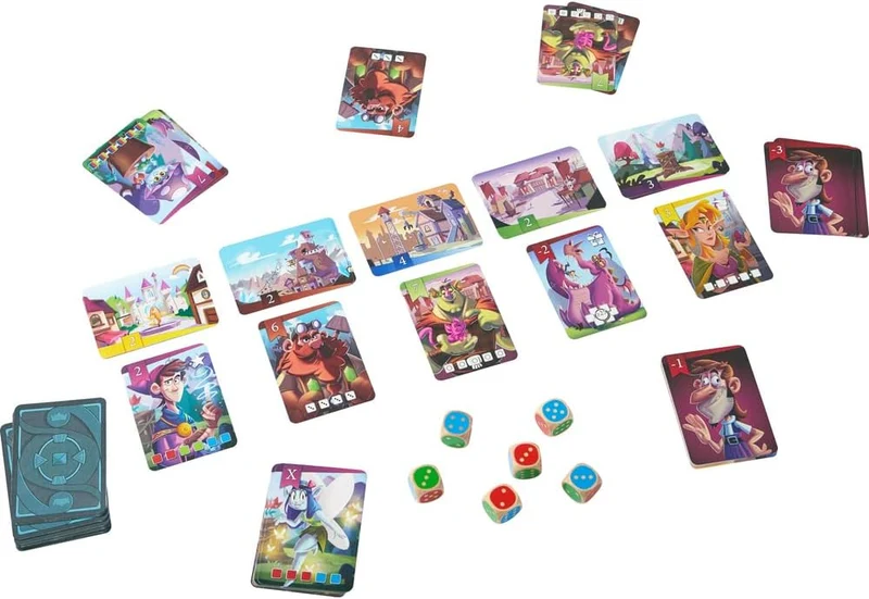 El Rey de los Dados: Juego de mesa - Juego con retos