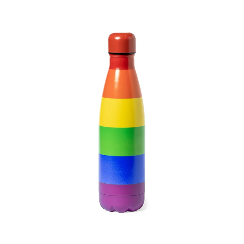 Bidón de Acero Inoxidable con Acabado Mate Color Rainbow Jadet 790ml
