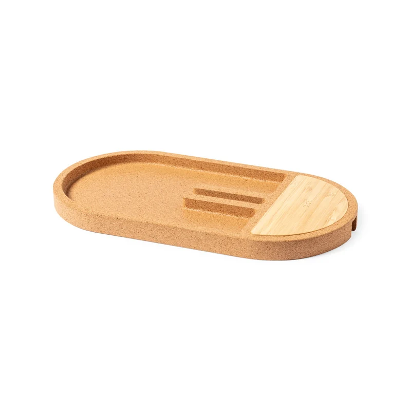 Cargador Inalámbrico Organizador Sostenible de Corcho Natural Beny