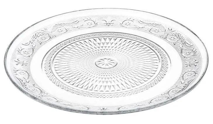 Charola de vidrio plana 8 " Vit