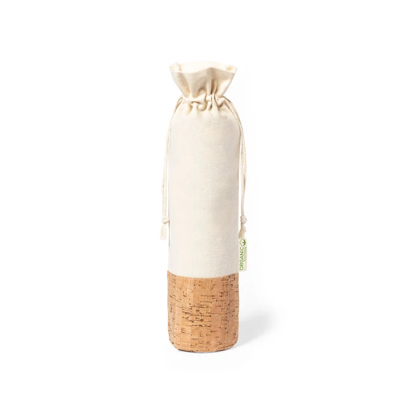Bolsa Sostenible 100% Algodón Orgánico y Base en Corcho Natural Drazen