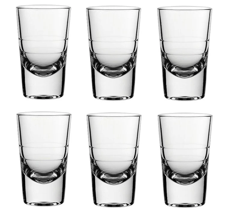 Juego de 6 Tequileros Caballitos Shot anillo Vit