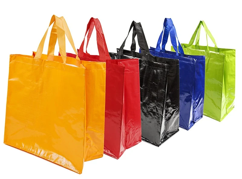 Bolsa Reutilizable de Polipropileno con Asas Cortas