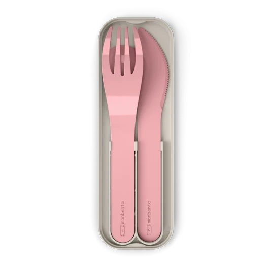 Cubiertos MB Pocket: Rosa Blush