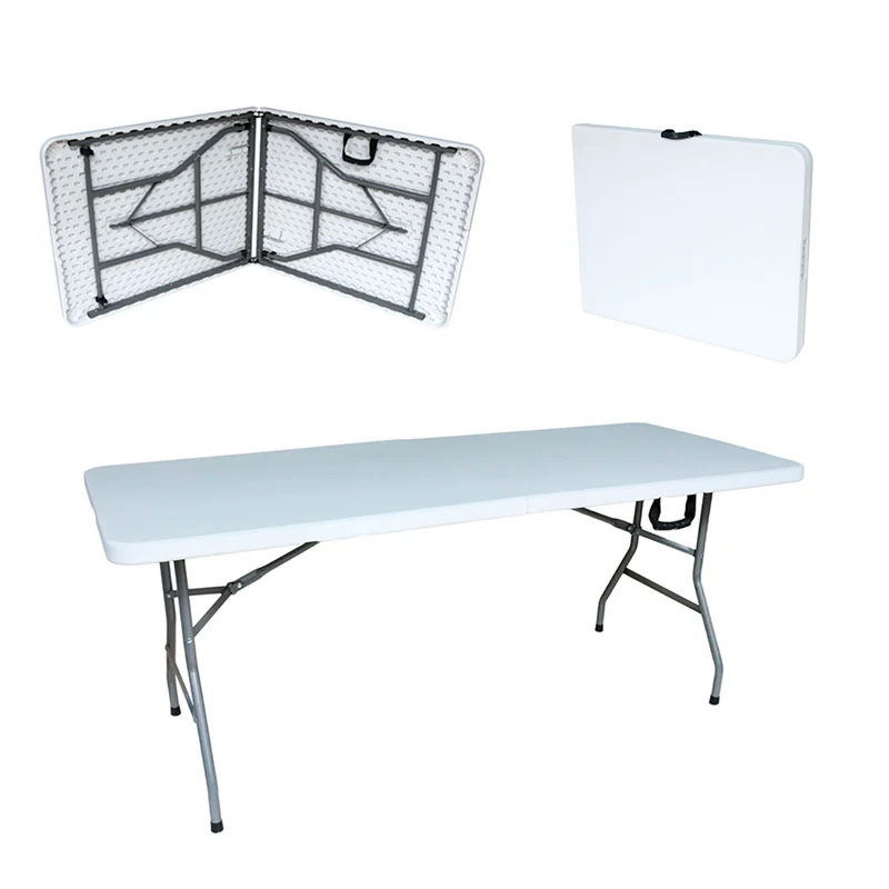 Mesa Plegable de Plastico 1.20 mts de Largo (portafolio) ALPRO