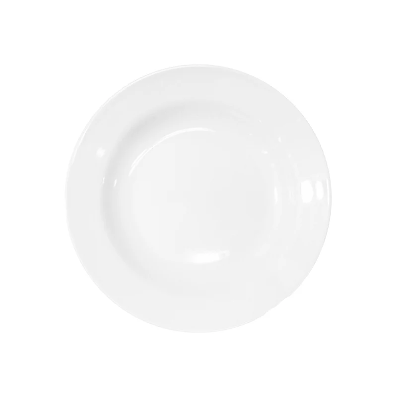 Linea Melamina BLANCA Horeca Plato Sopero Redondo 9"/23 cm Tav