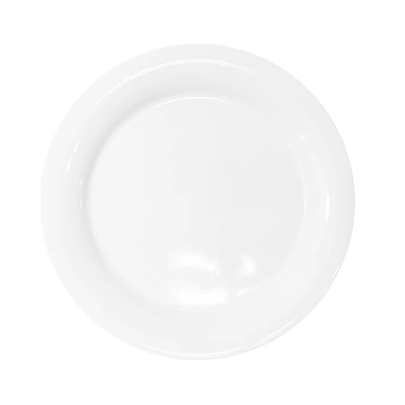 Linea Melamina BLANCA Horeca Plato Trinche Redondo 10.5"/26.6 cm