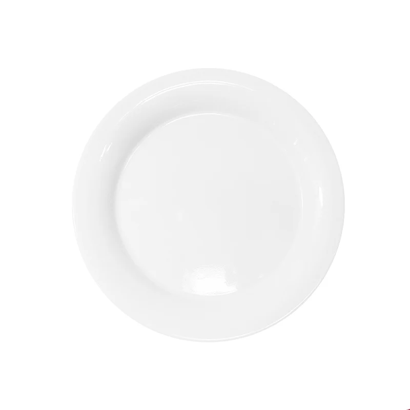 Linea Melamina BLANCA Horeca Plato Trinche Redondo 9"/23 cm TAV