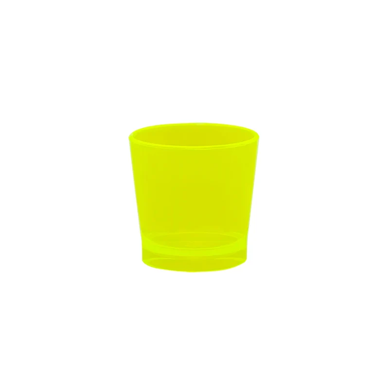 Tequilero 2 OZ Policarbonato Amarillo Tcp
