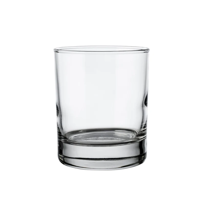 Vaso Old Fashion Merlot 8 oz caja c/12 pzas