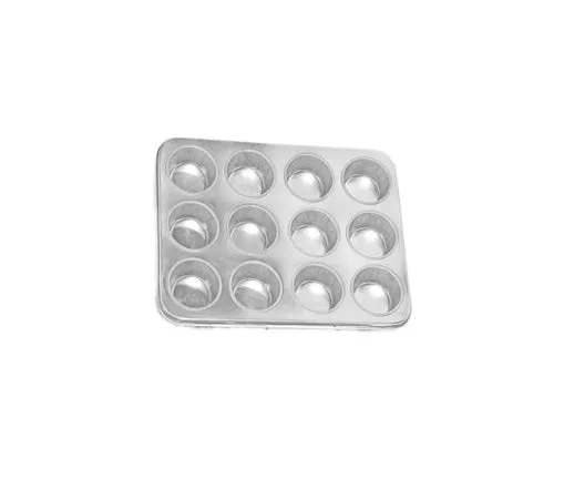 -Molde de Muffin Galvanizado de varias Capacidades y medidas-