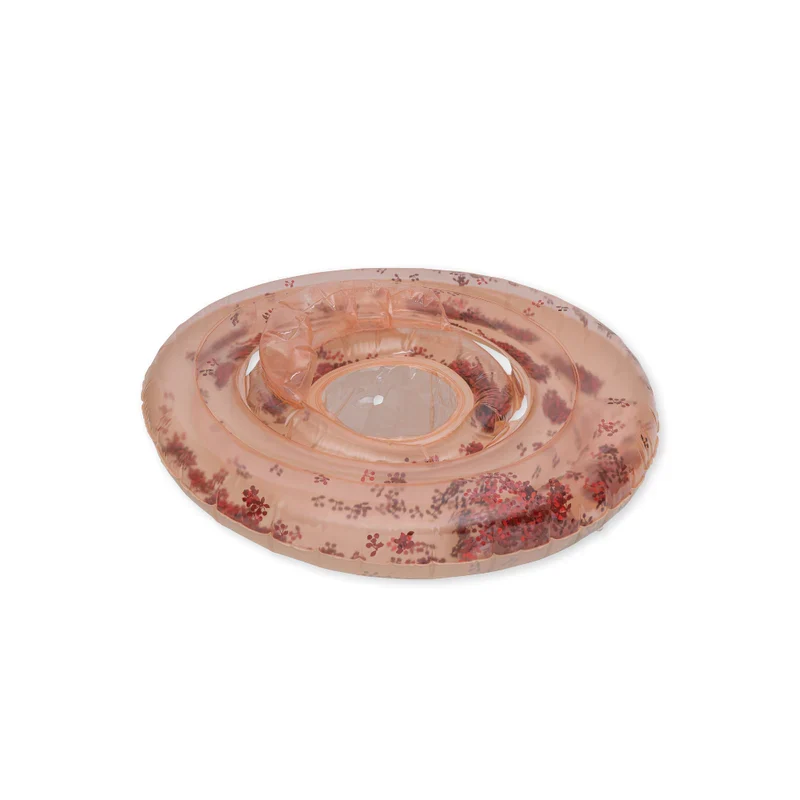 Anel bóia de piscina para bébé - Blush transparent
