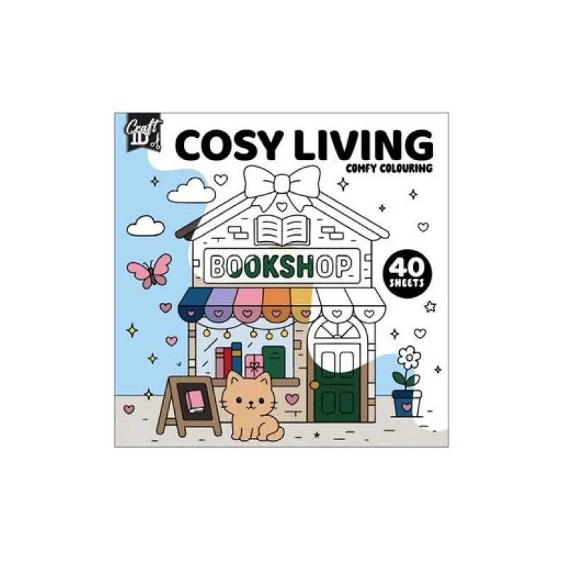 Livro de colorir cute & comfy