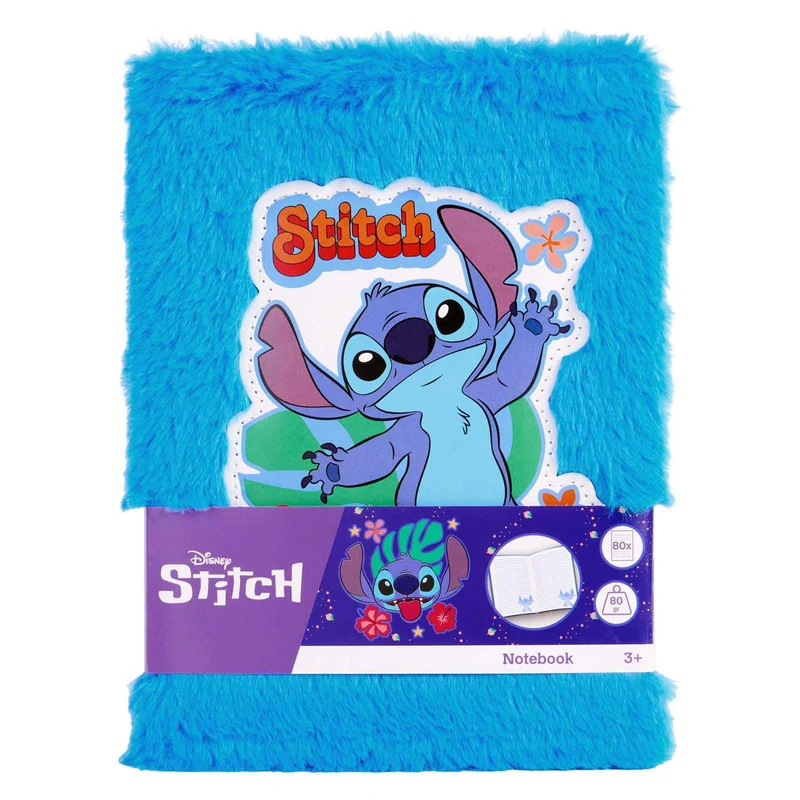 Caderno de Peluche - Stitch
