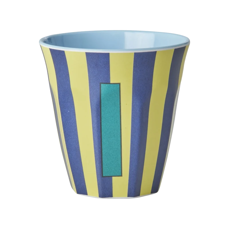 Mellem Alfabetkop - Multifarvet - I - Stripes