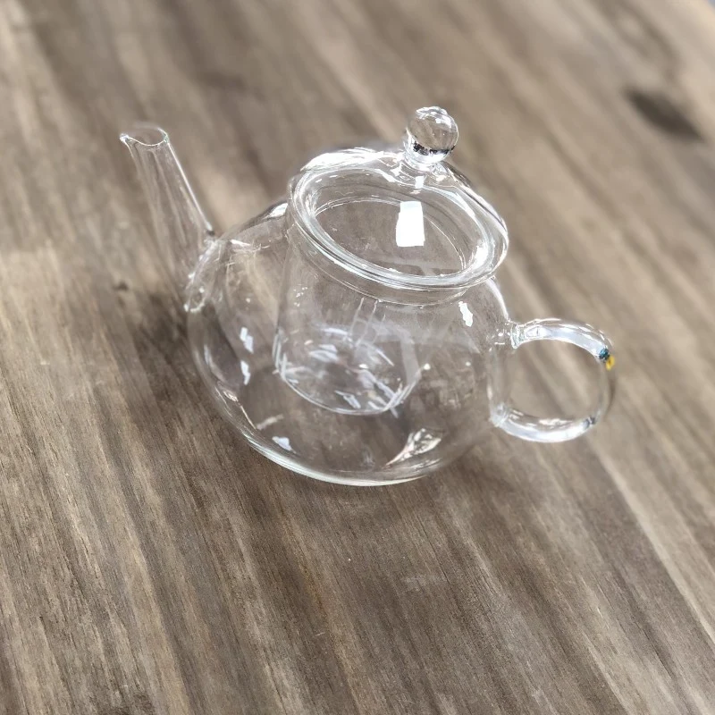 Tetera de cristal con filtro