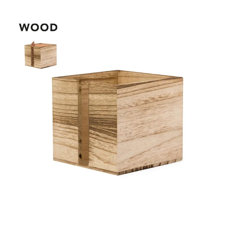 Servilletero Ecológico de Madera Natural Yingo