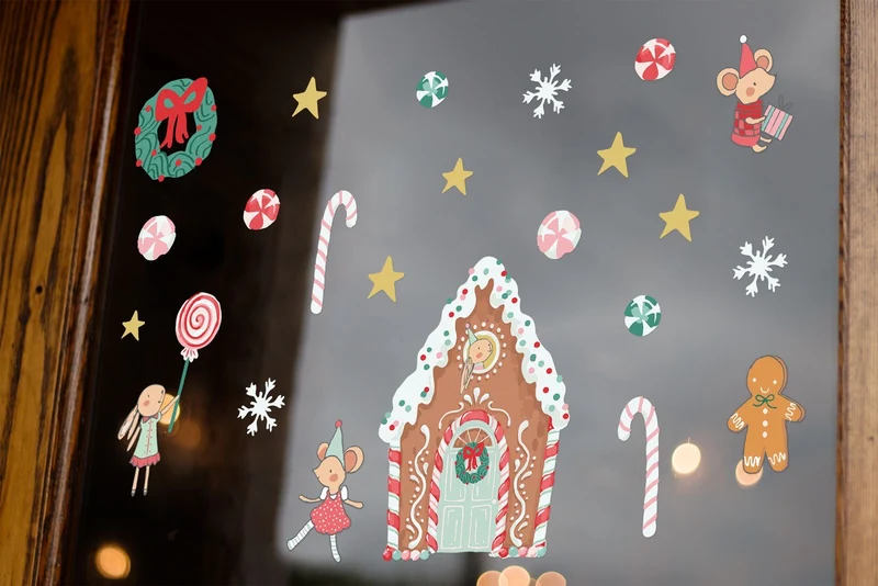Wallstickers de Natal - adesivos de parede