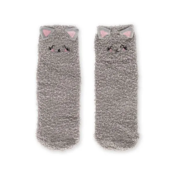 Meias Antiderrapantes - Gato