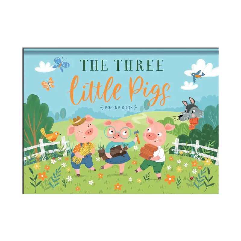Livro Pop-Up Three Little Pigs