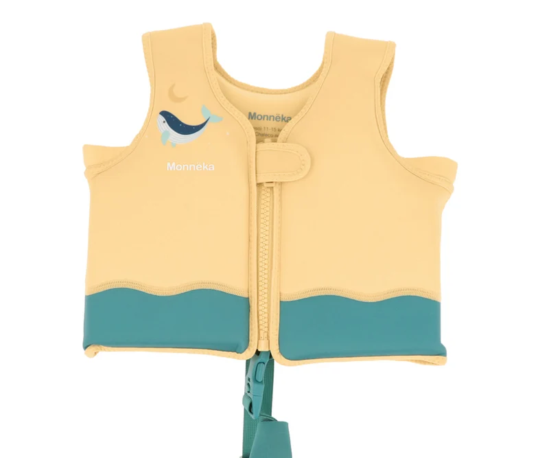 Colete de banho - Whale Teal leaming