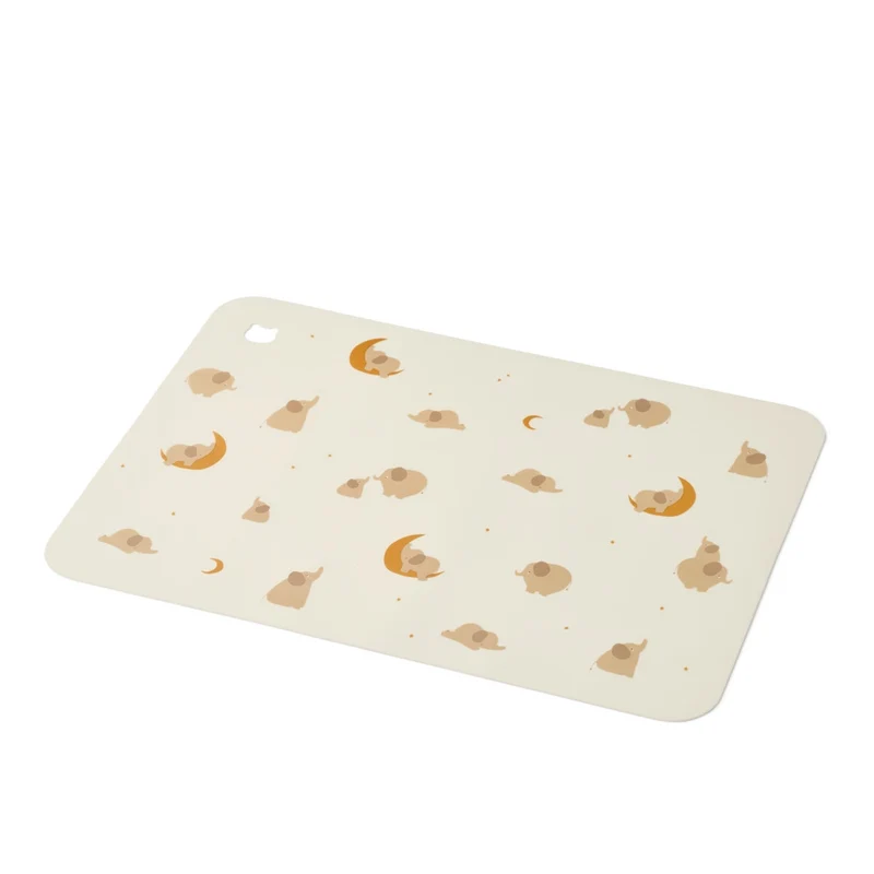 Marcador de Lugar de Silicone Jude - Elephant / Creme de la creme