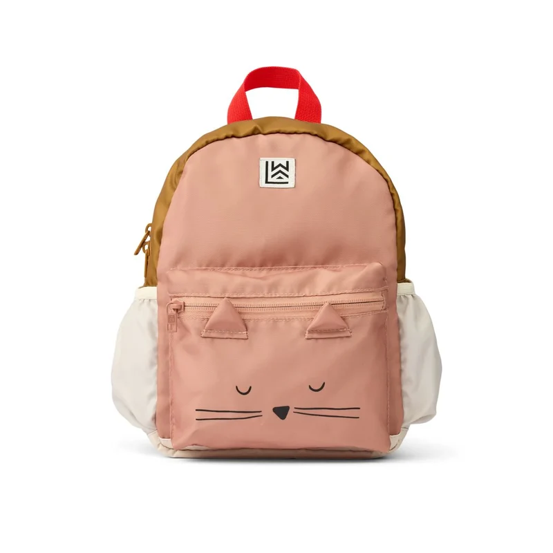 Mochila pré-escolar Andreas - cat tuscany rose