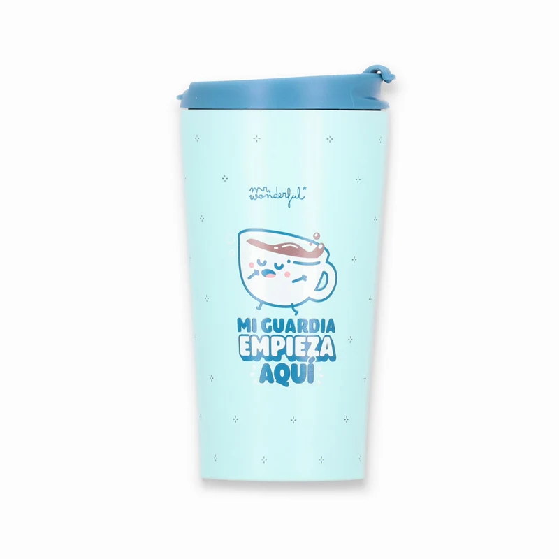 Taza take away térmica - Mi guardia empieza aquí