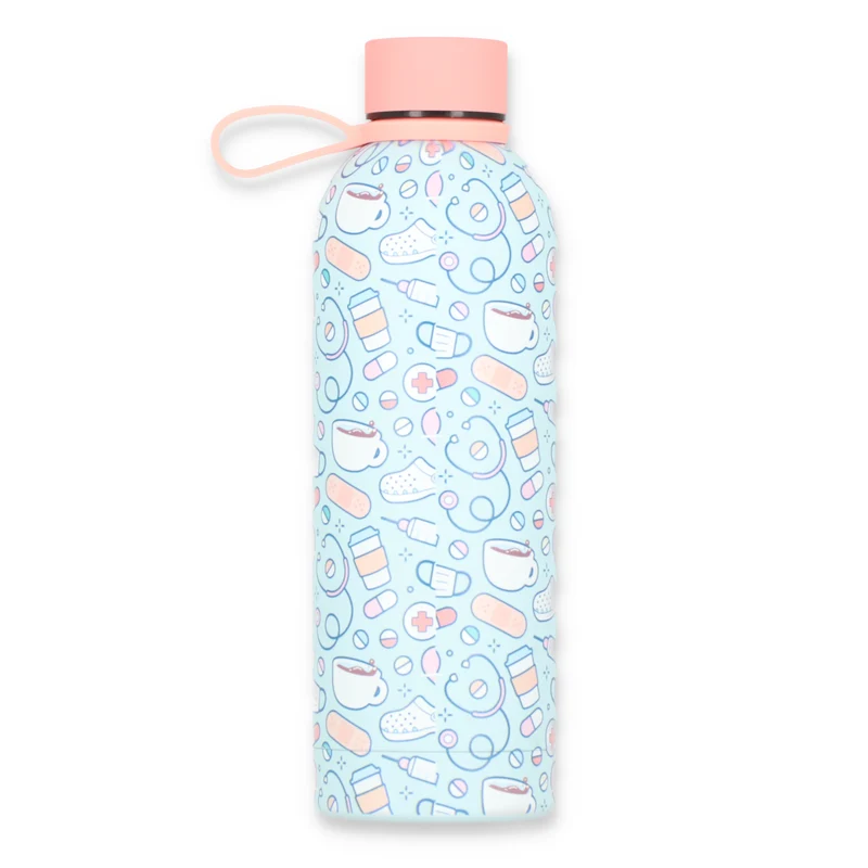 Thermal bottle 500ml - Pattern for healthcare staff