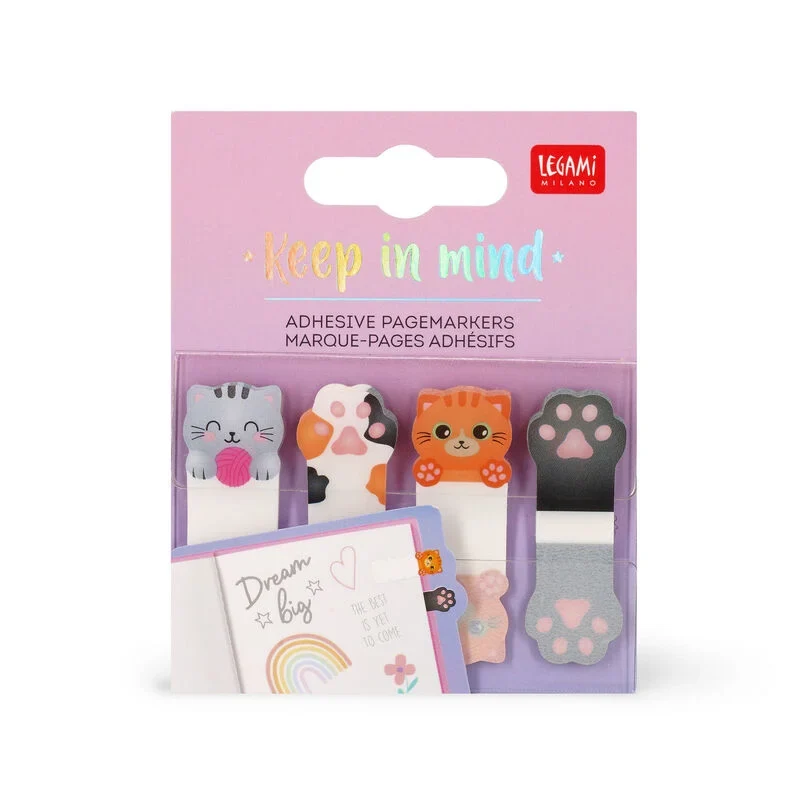 Marcadores de página Autocolantes - Gato