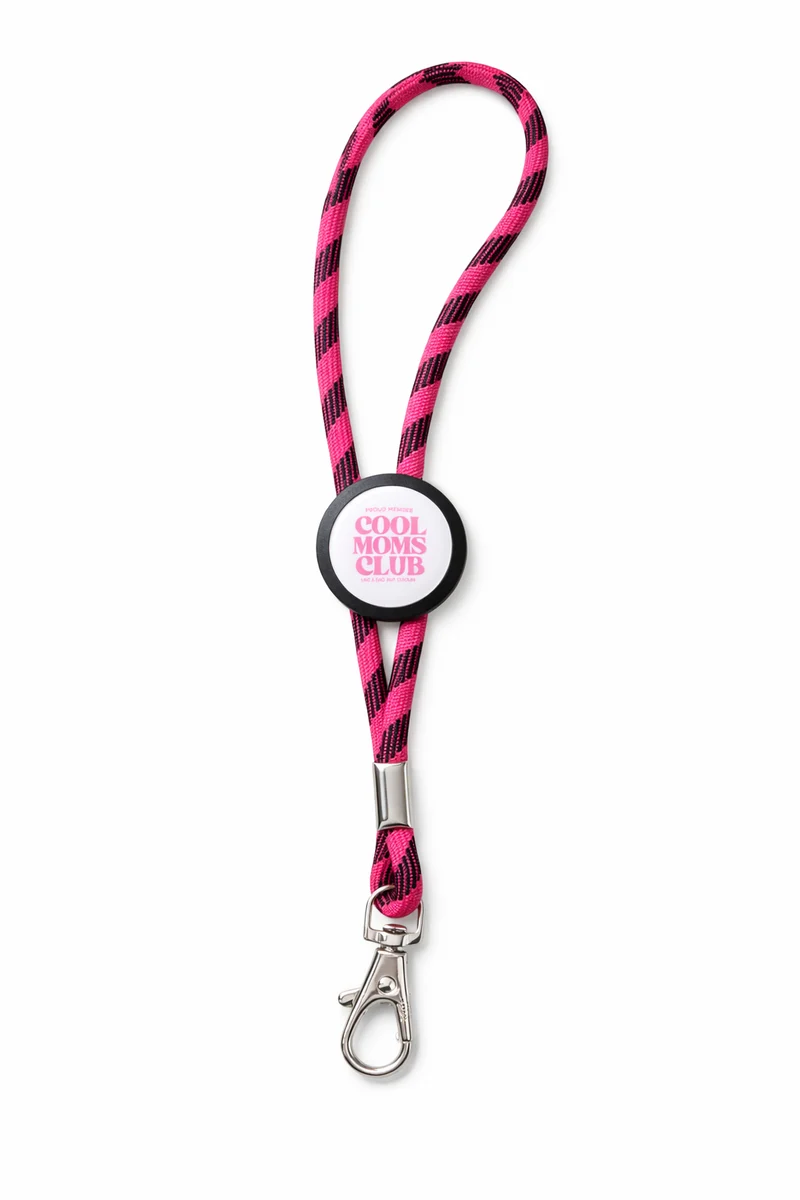 Fita/lanyard porta chaves ou cartões - Cool Mom Clubs