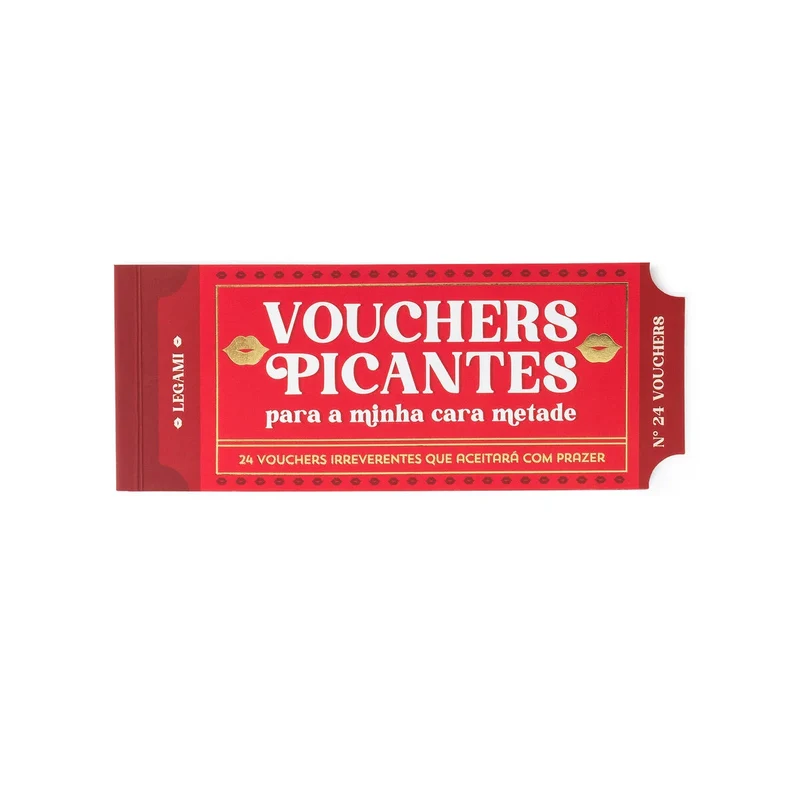 Livro de 24 Vouchers Sexy - Gift Vouchers