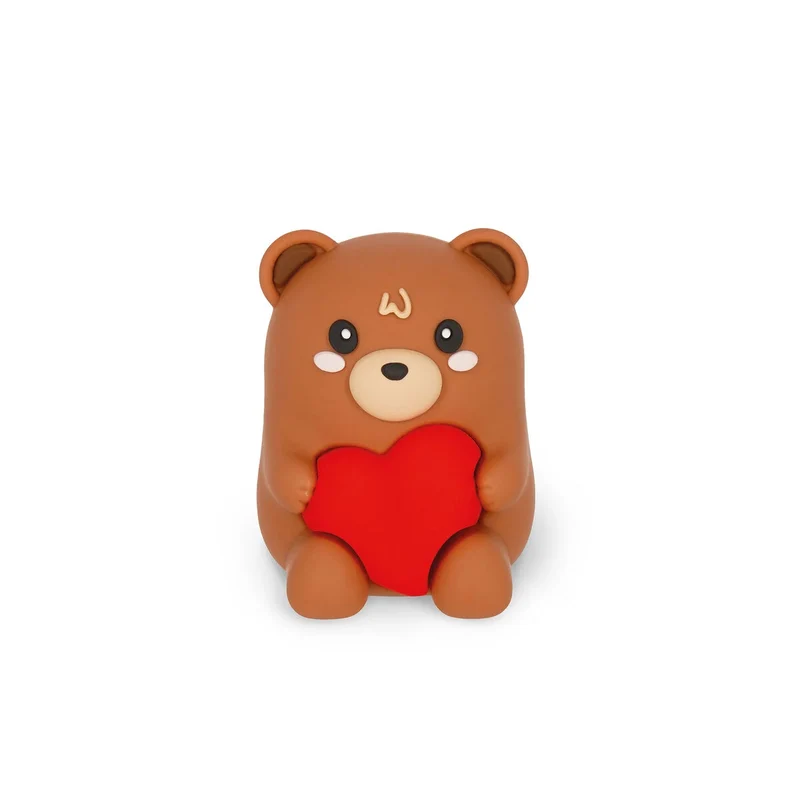 Afia lápis com luz - Teddy Bear