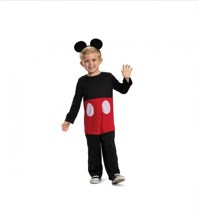 Fantasia Mickey Mouse 3-4 Anos