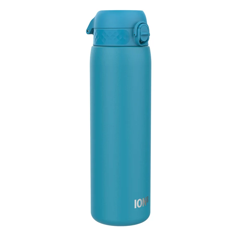 Leak Proof 1 Litre Water Bottle, Stainless Steel, Blue, 1L