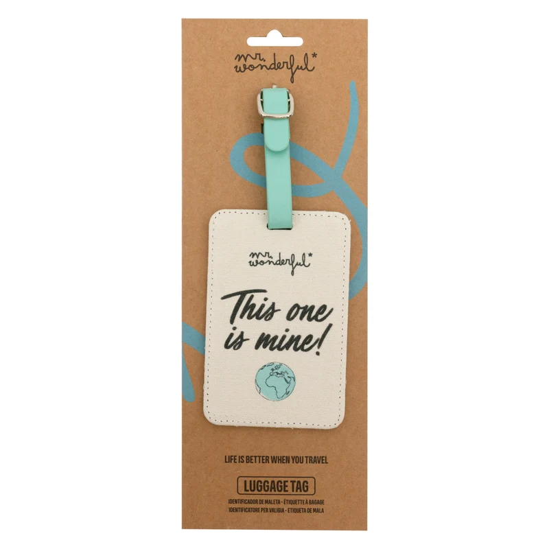 Identificador de maleta azul - This one is mine!