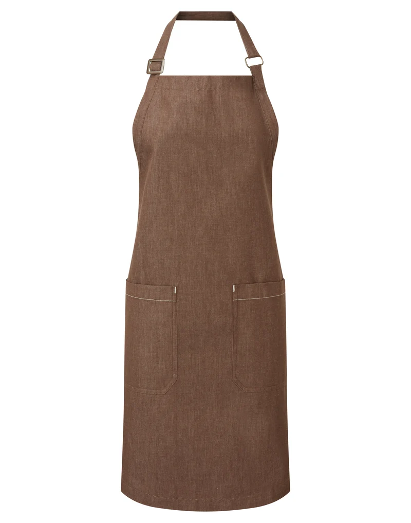 Fairtrade Organic Denim Apron with Pockets – 235 g/m² | PR113