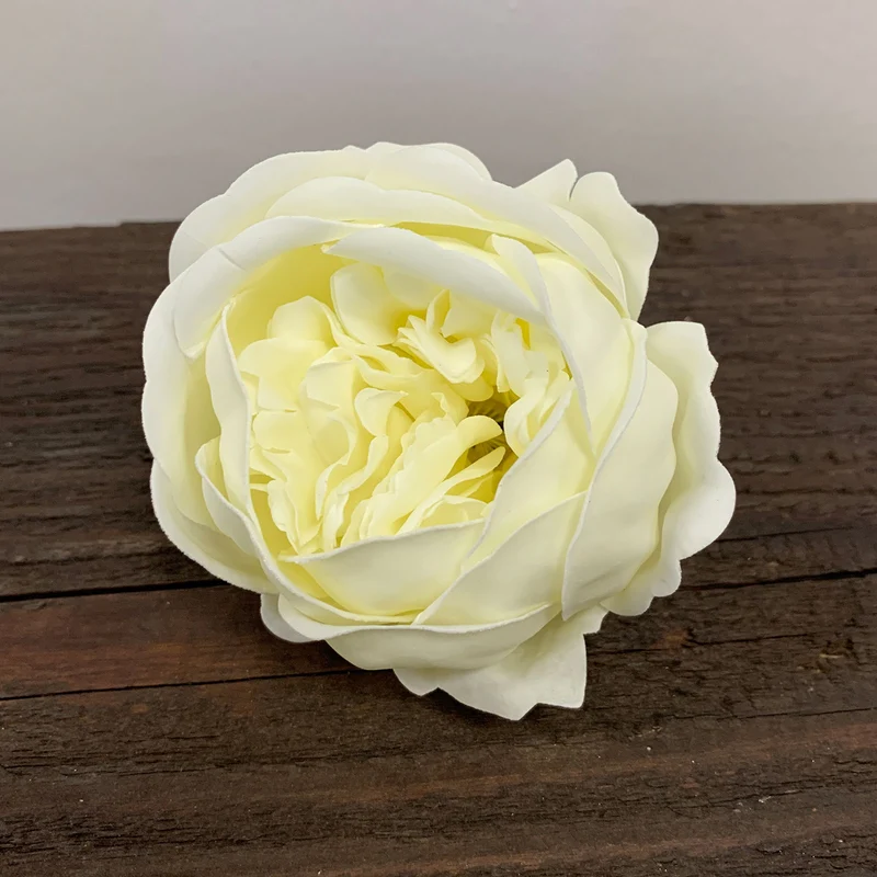 Flor de sabão artesanal - Peónia Branca